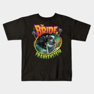 The Bride of Frankenstein Kids T-Shirt